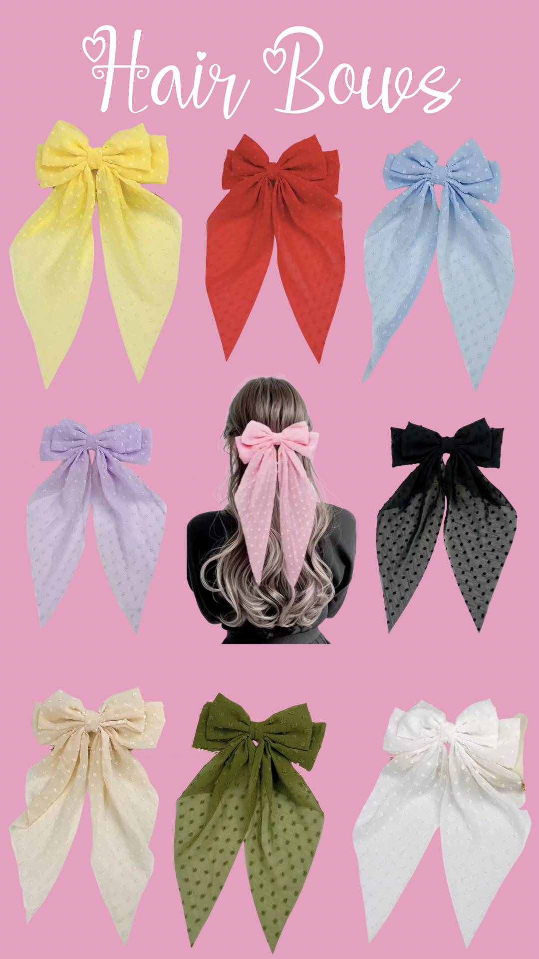 Hair Bows (NOT RETURNING)
