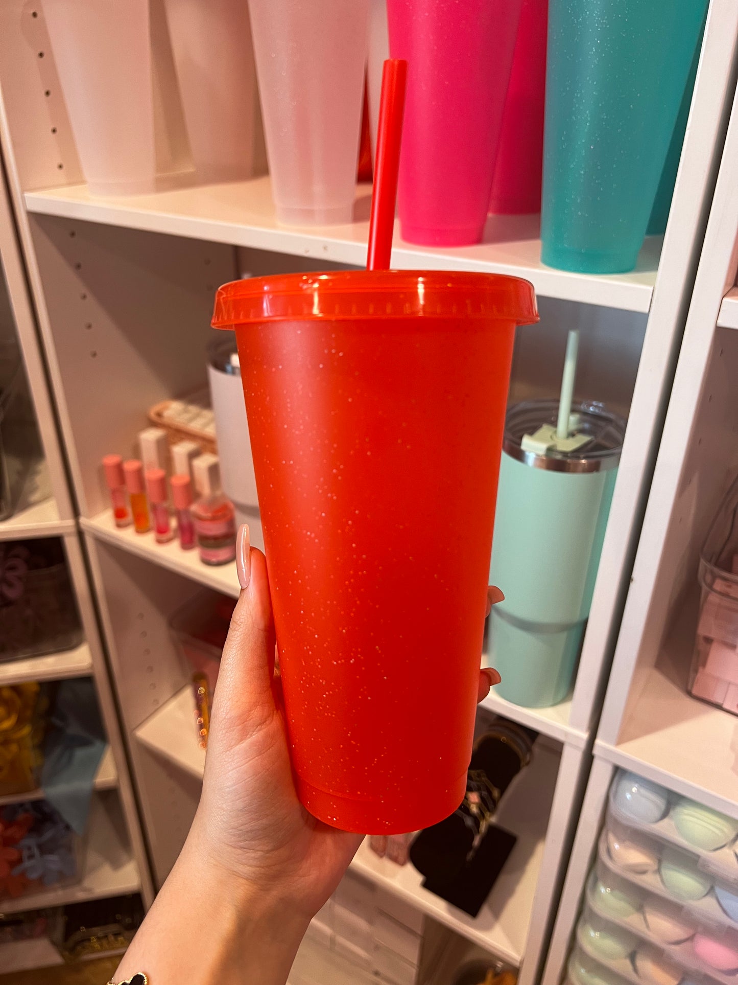24oz Plastic Cup (Choose Color & Design)