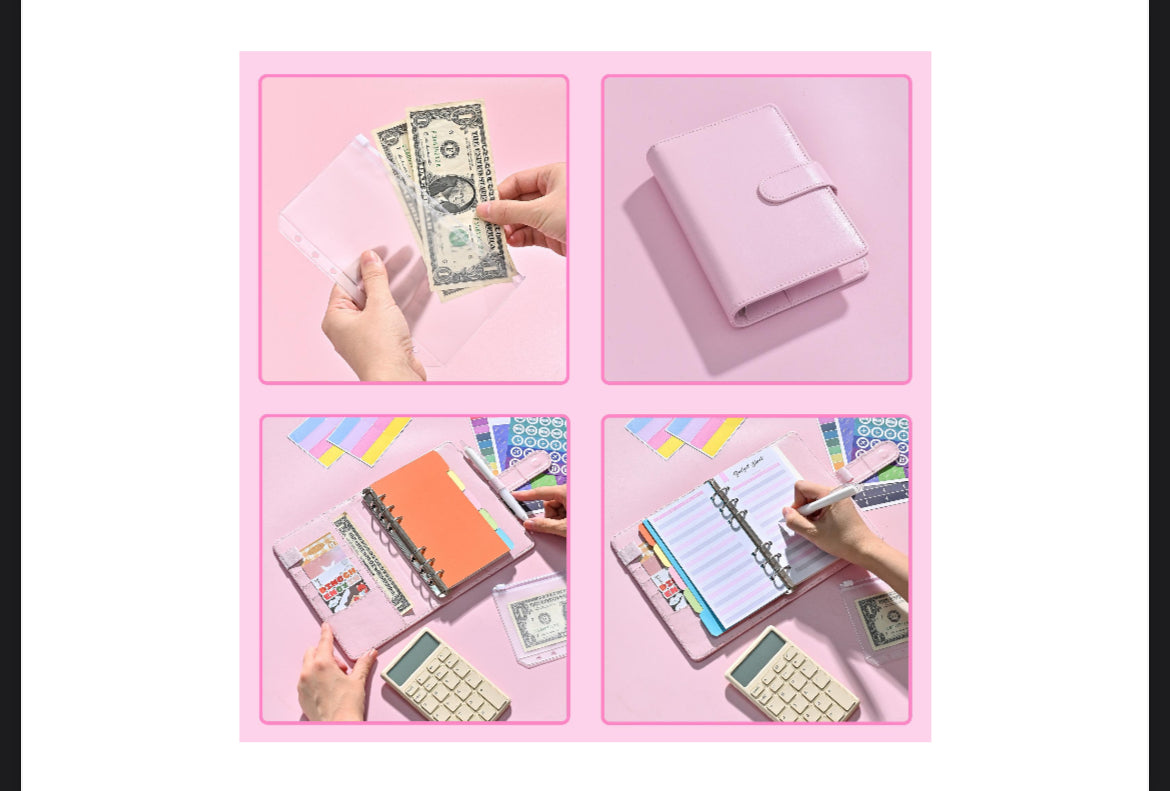 Customizable Budget Binder (Choose Color)