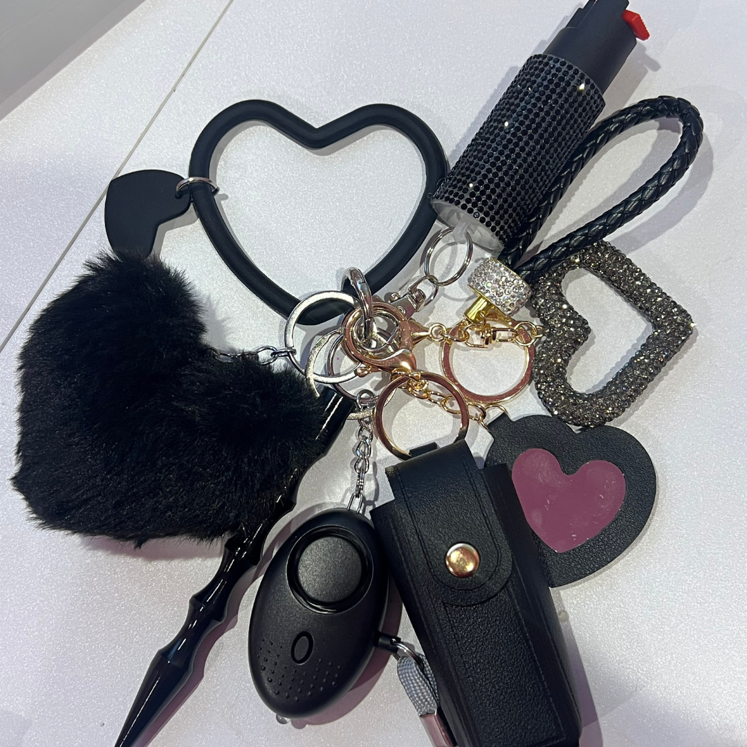 Heartbreaker Defense Safety Keychain