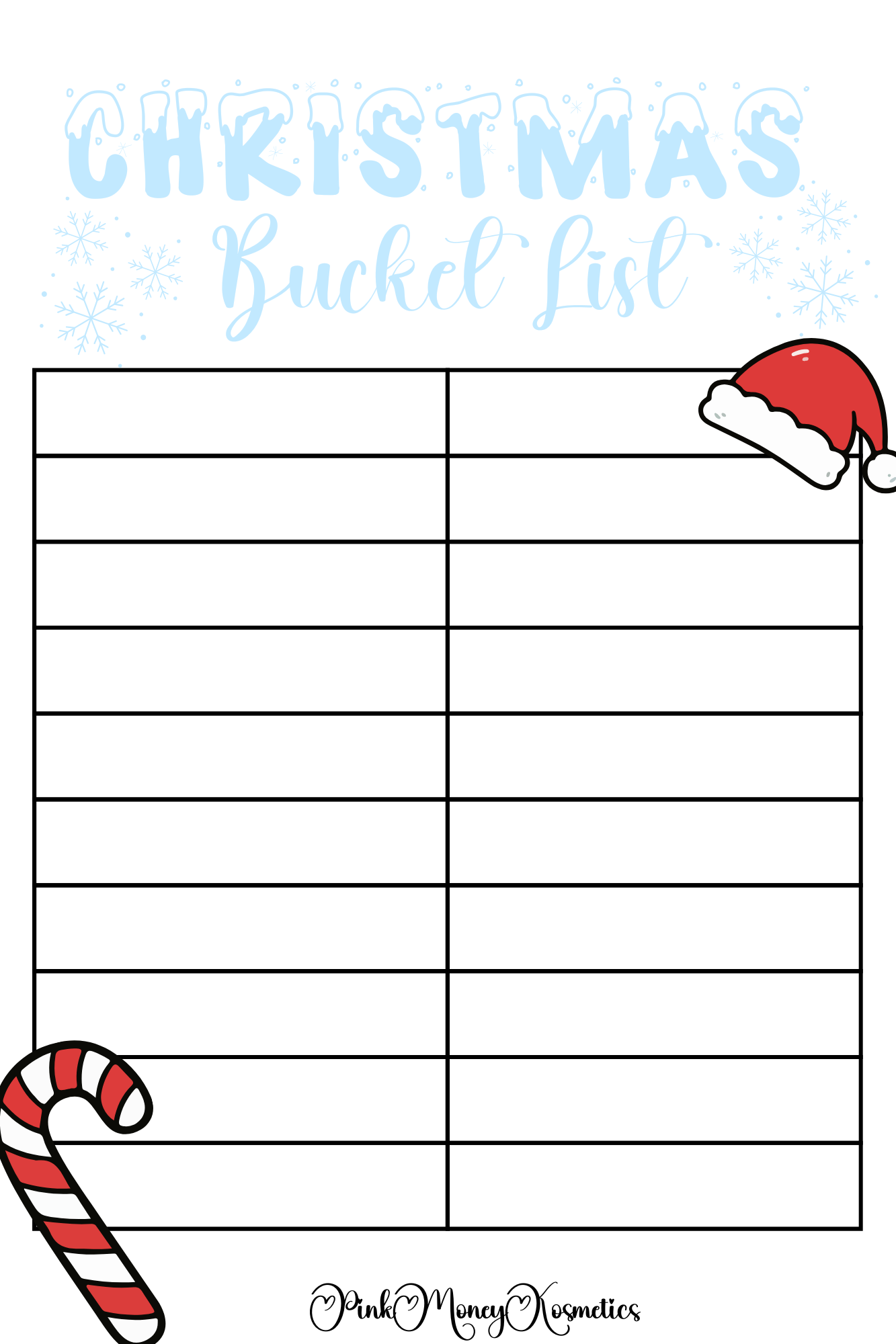 Christmas Bundle Pages (Physical File)
