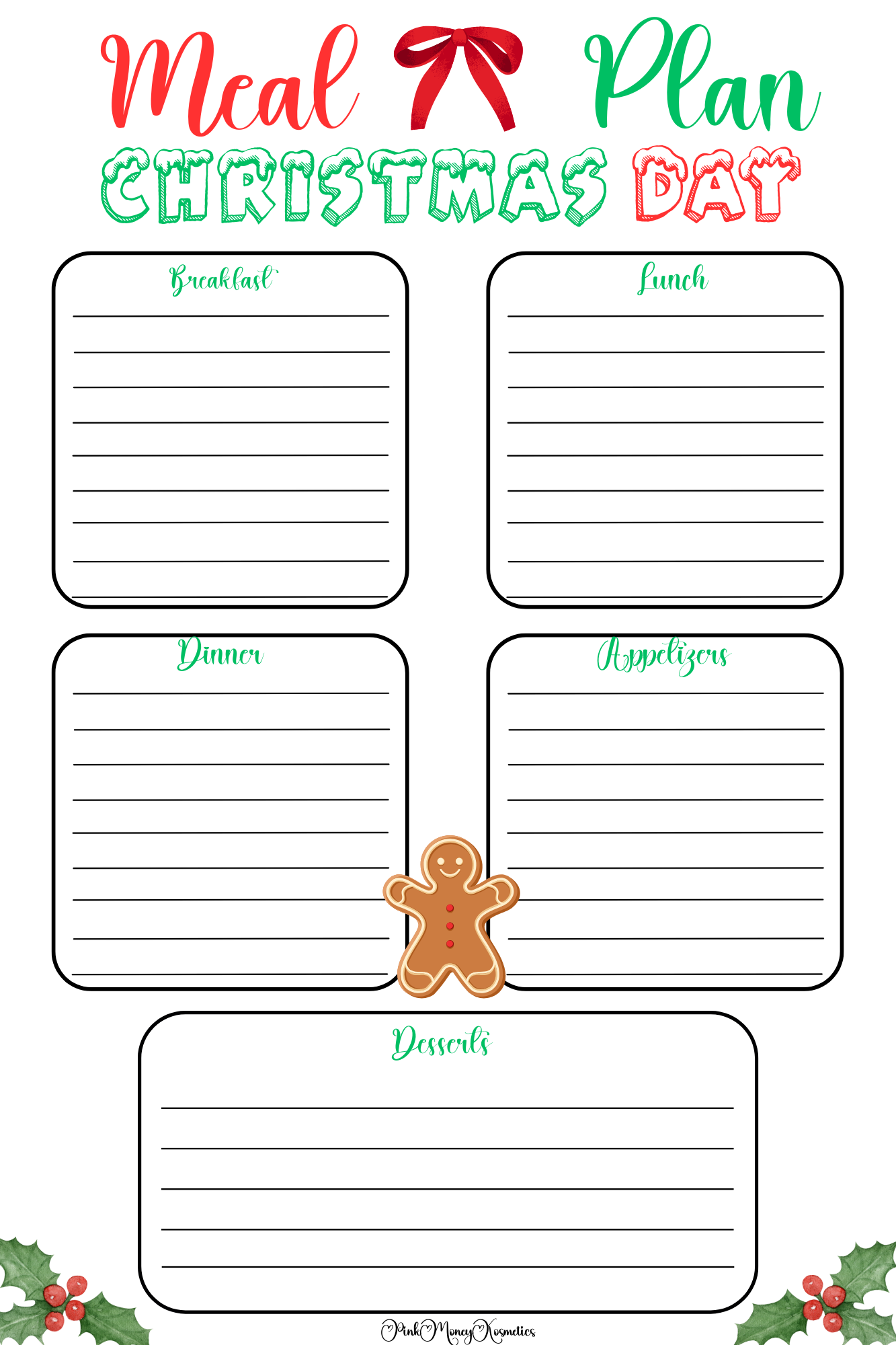 Christmas Bundle Pages (Physical File)