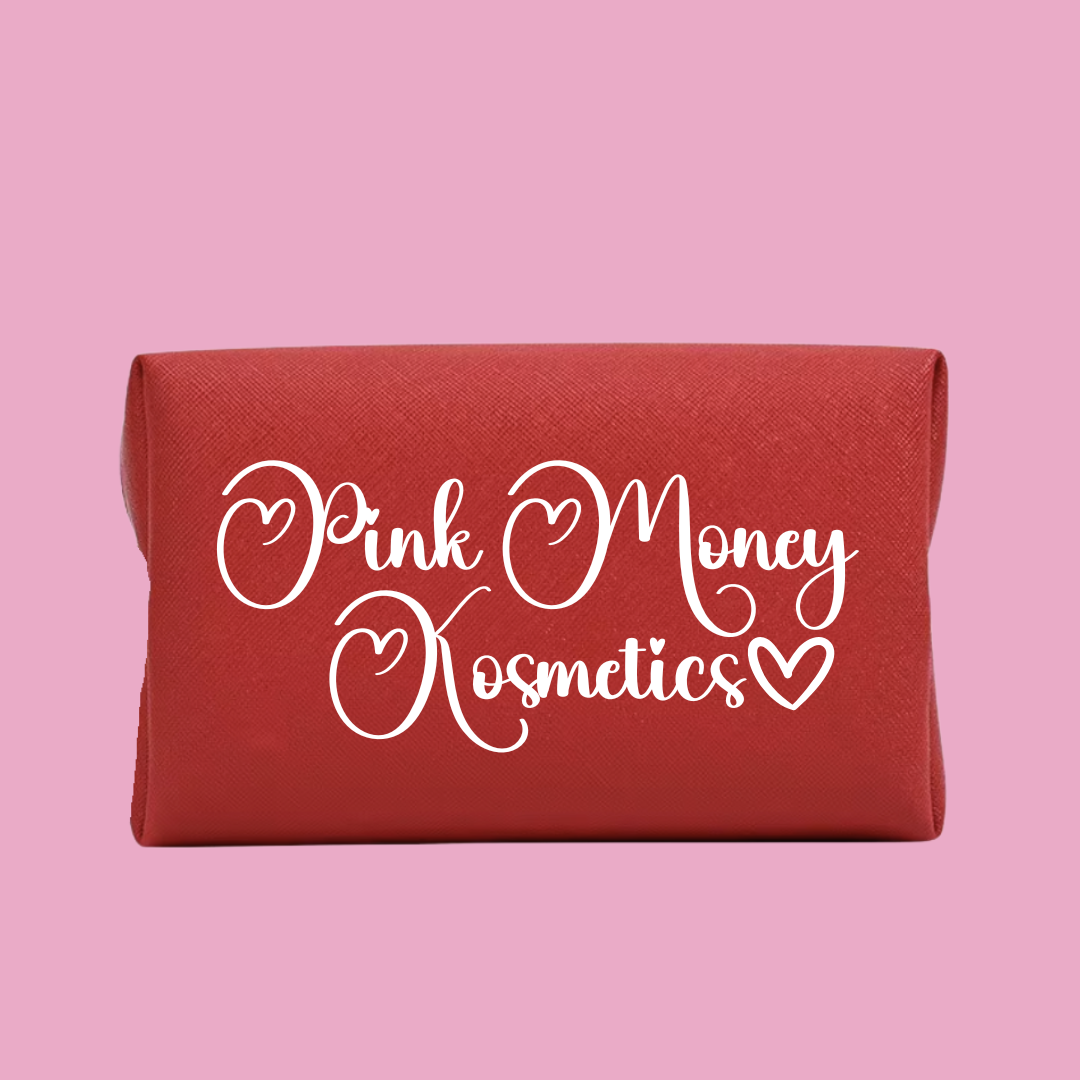 Red Makeup Bag Pouch