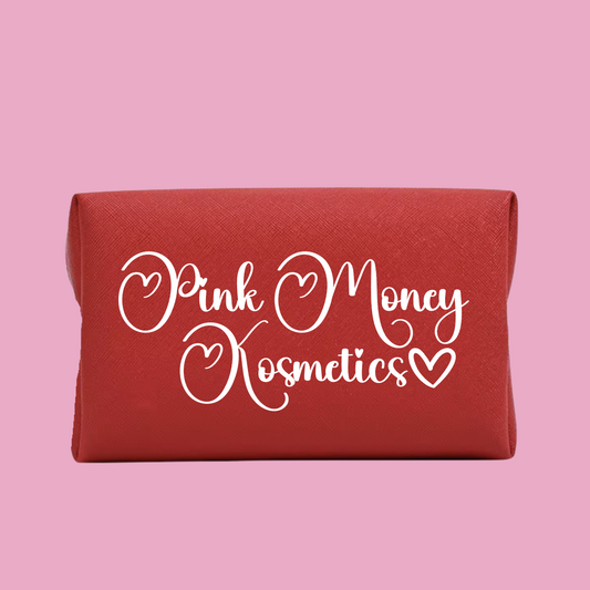 Red Makeup Bag Pouch
