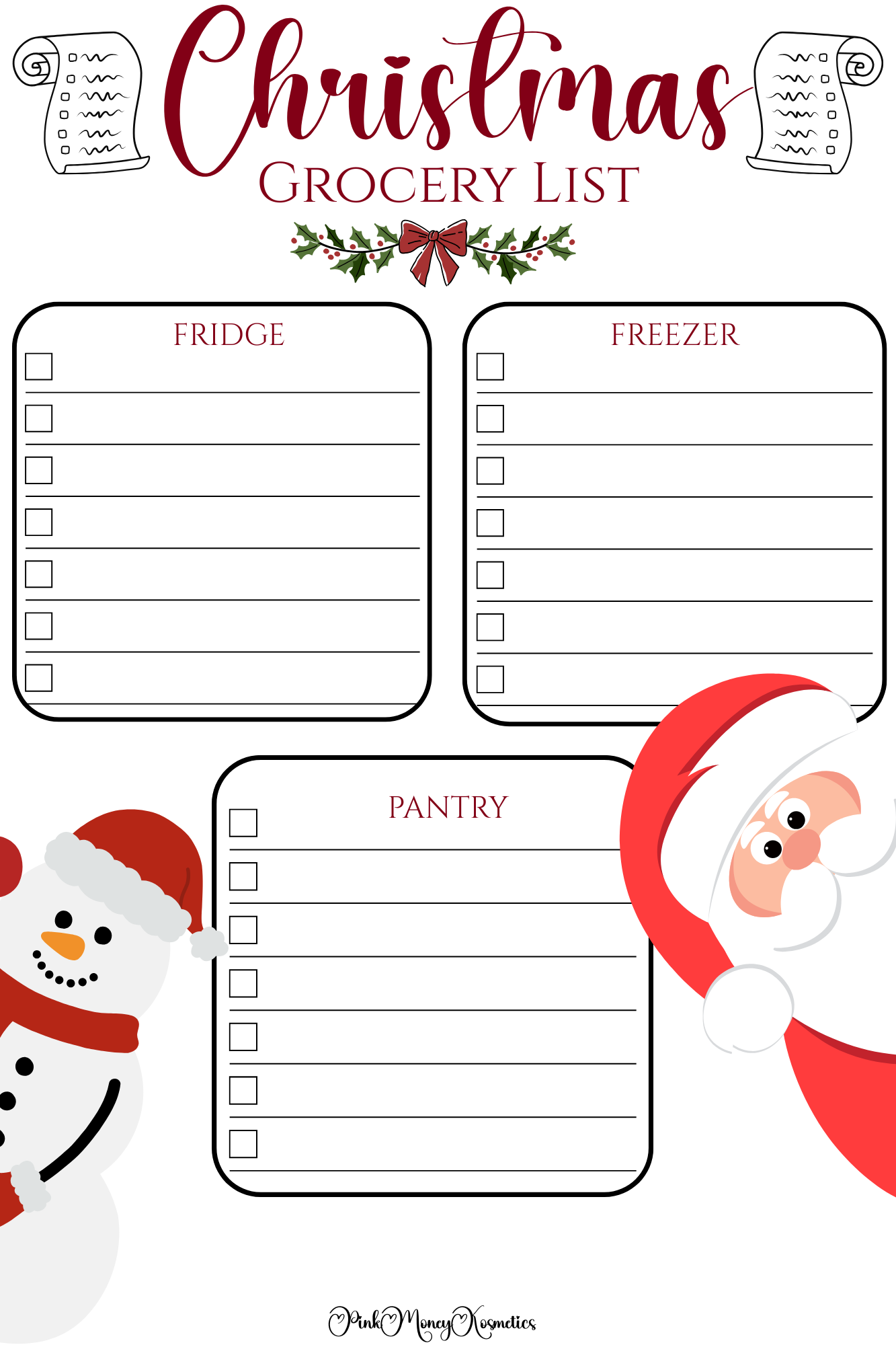 Christmas Bundle Pages (Physical File)