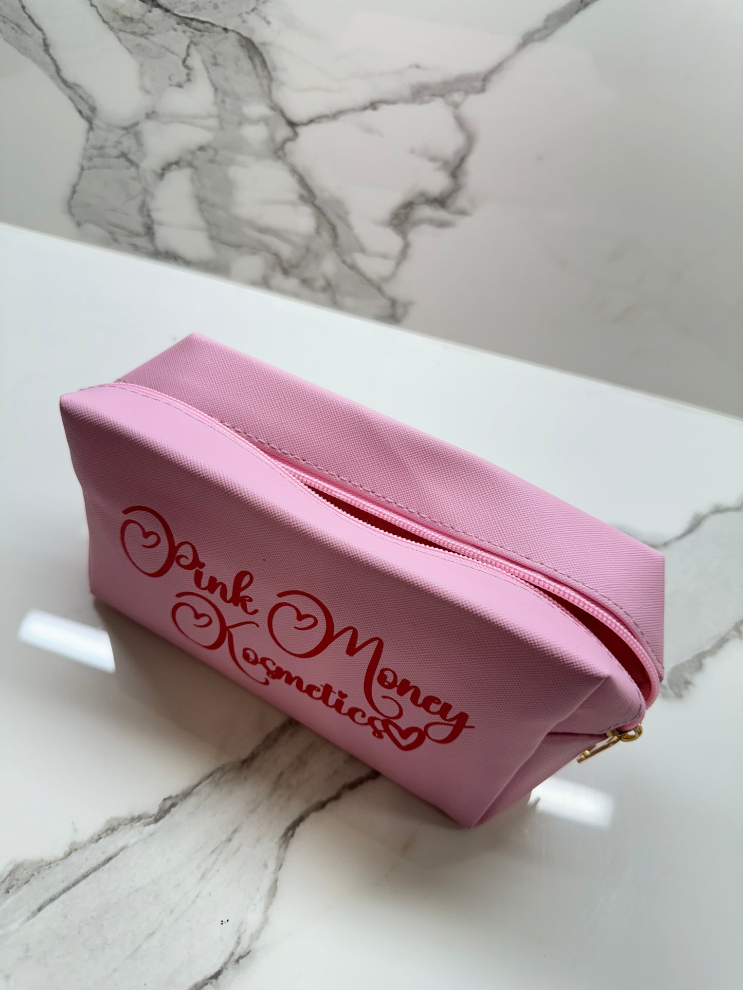 Pink & Red Makeup Bag Pouch (Limited Edition)