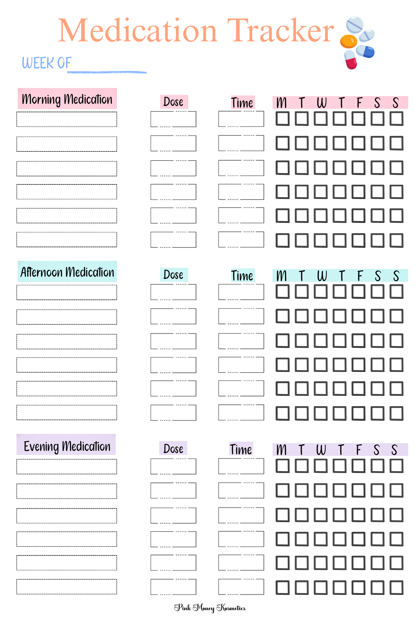 Medication Tracker (Digital File)