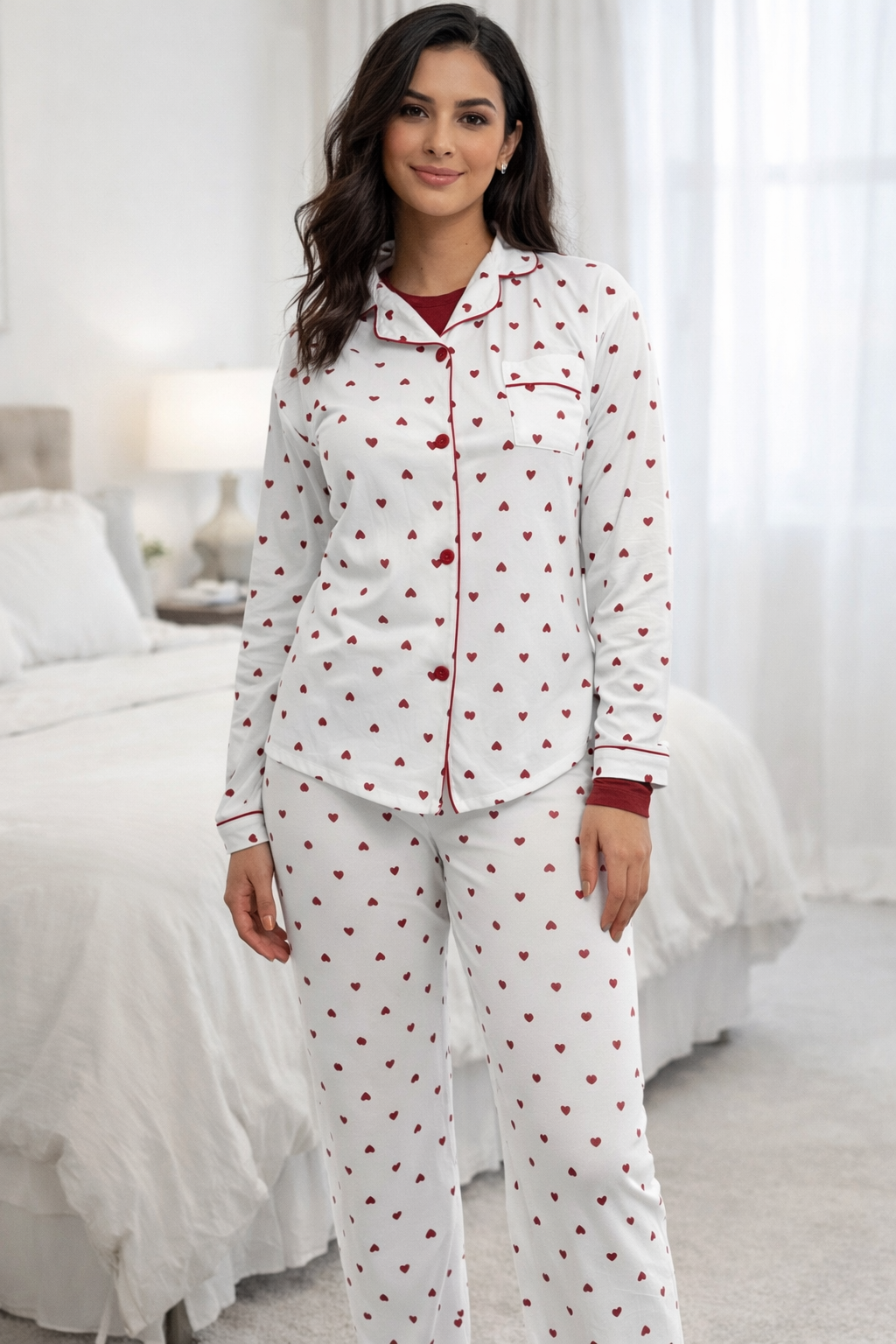 2 Piece Pajama Set (Choose Color)