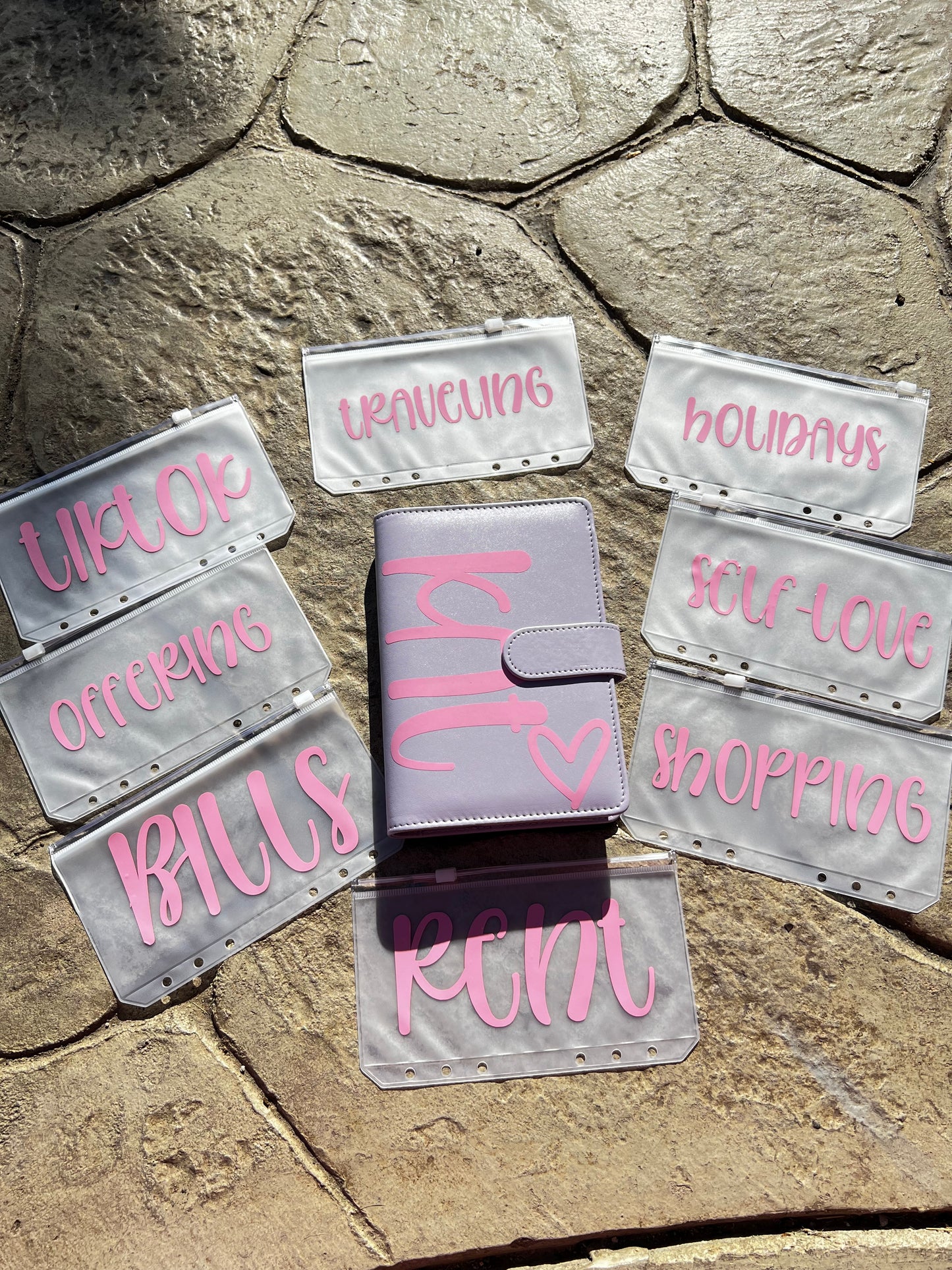 Customizable Budget Binder (Choose Color)