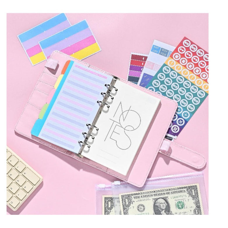 Customizable Budget Binder (Choose Color)