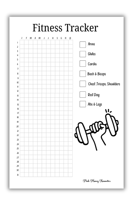 Fitness Tracker (Digital File)