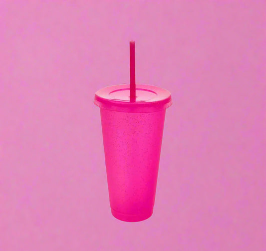 24oz Plastic Cup (Choose Color & Design)