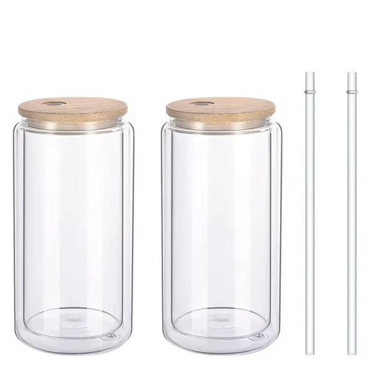 16oz Plastic Snow Globe Cup