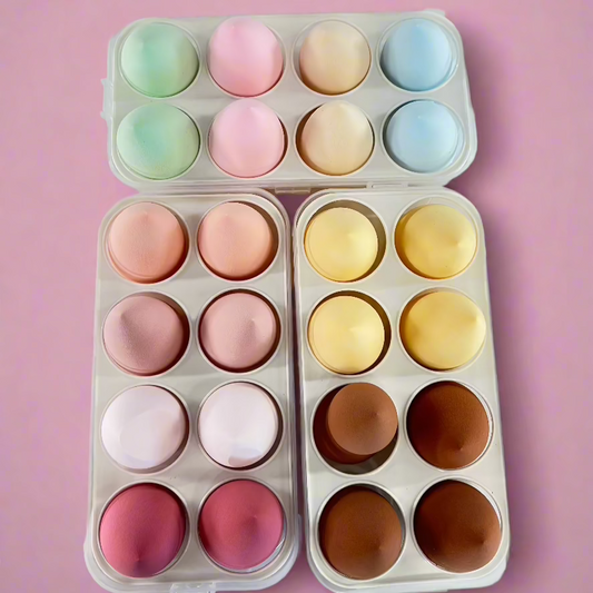 8Pc Beauty Blender Box (choose color)