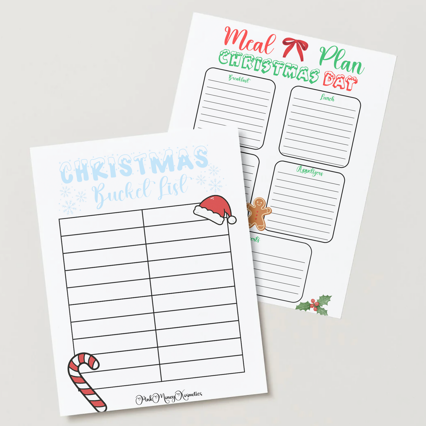 Christmas Bundle Pages (Physical File)