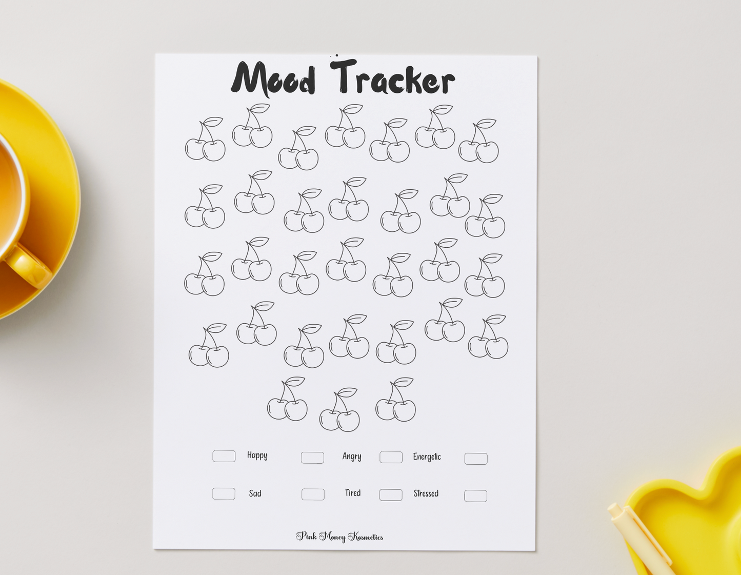 Mood Tracker (Digital File)