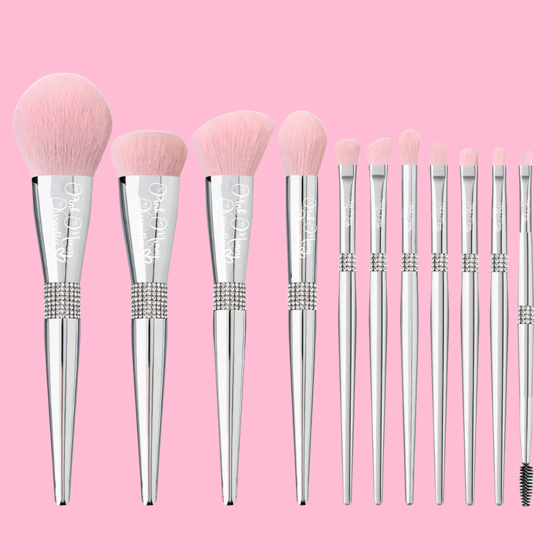 11 Piece Makeup Brush Set
